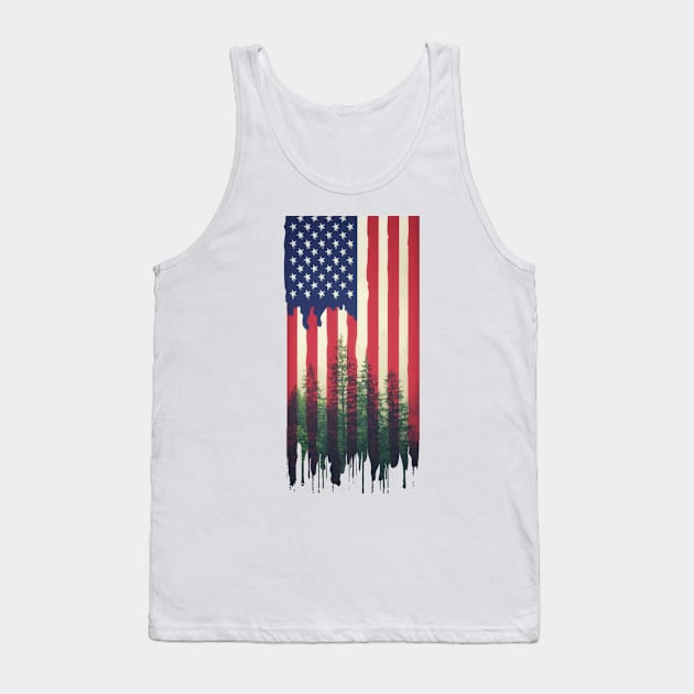 America, memorial day Tank Top by Magination